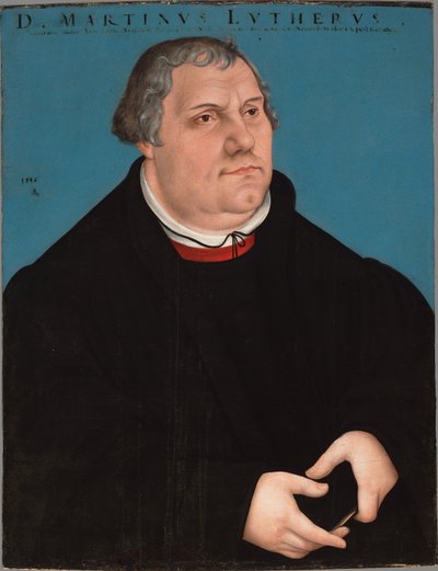 Martin Luther - Workshop of Lucas Cranach the Elder  